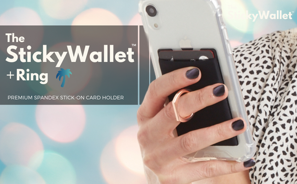 Sticker Phone Wallet The StickyWallet ™ – The Best Stick-on Phone Wallet